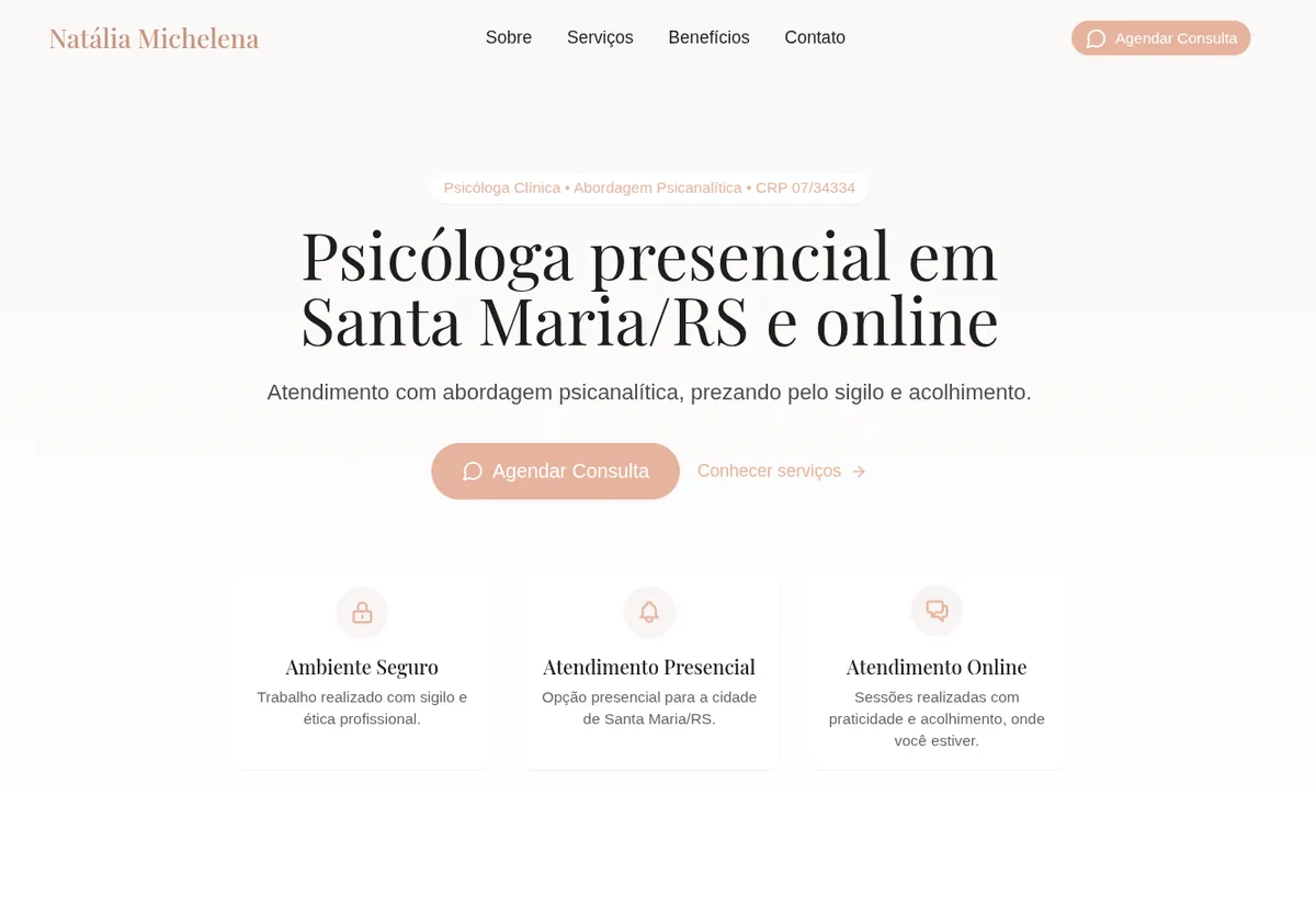Natália Michelena – Psicóloga - Preview 1